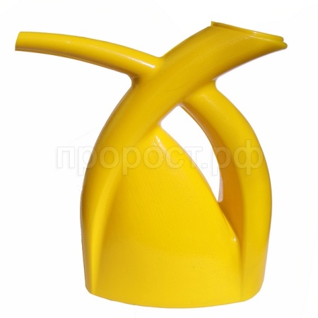 Лейка 1,7л "Цветочная" желтый /16шт/Кострома