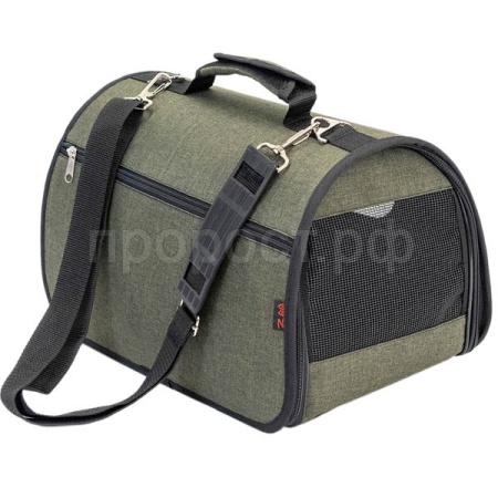 Сумка переноска Zoo-M ПРЕСТИЖ №1 жесткая с карманом 36,5*22*22см /90031хакиДарэлл Сумка переноска Zoo-M ПРЕСТИЖ №1 жесткая с карманом 36,5*22*22см /90031хакиДарэлл