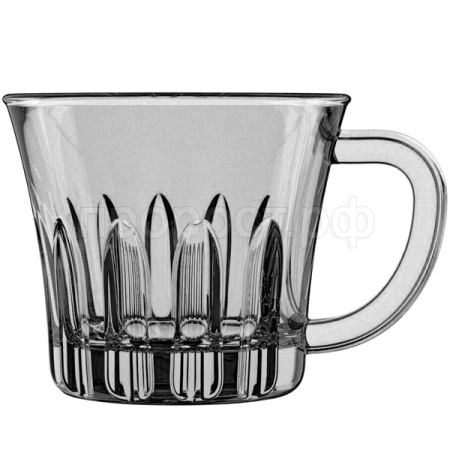 Кружка 260мл Грани с декором 3242-Н5 /12шт/ДК