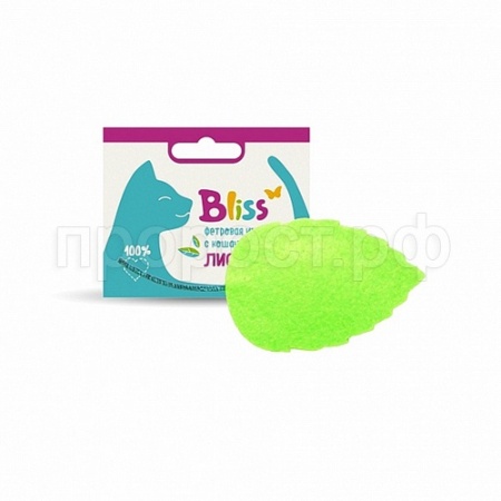 Игрушка к Листик Bliss с кошачей мятой/ЦБ-3074