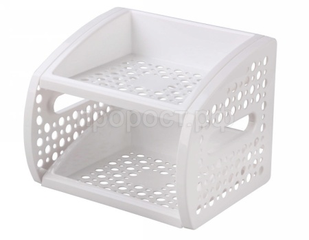 Подставка настольная 2-х ярусная белый