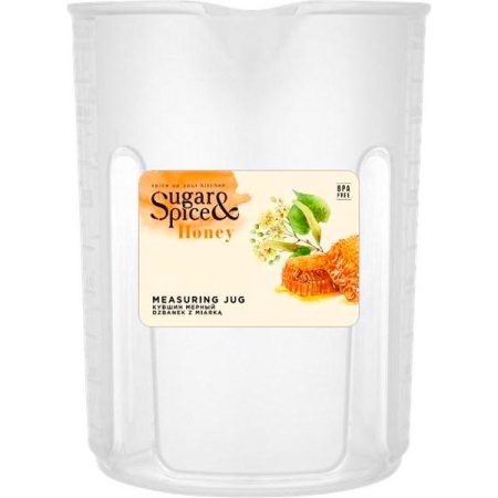 Кувшин мерный Sugar&Spice Honey 1л прозрачный SE1114 /27шт/ПР