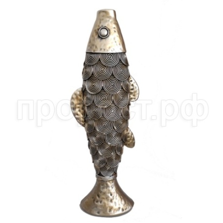 Ваза рыбка (серебро+бронза) 718516/I172 Ваза рыбка (серебро+бронза) 718516/I172